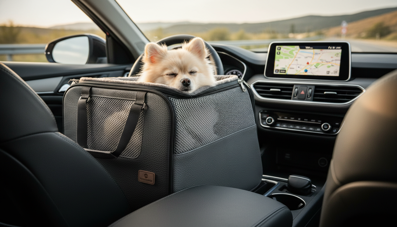 Tail Traveler Dog Carrier for Miniature Breeds - Hero Image