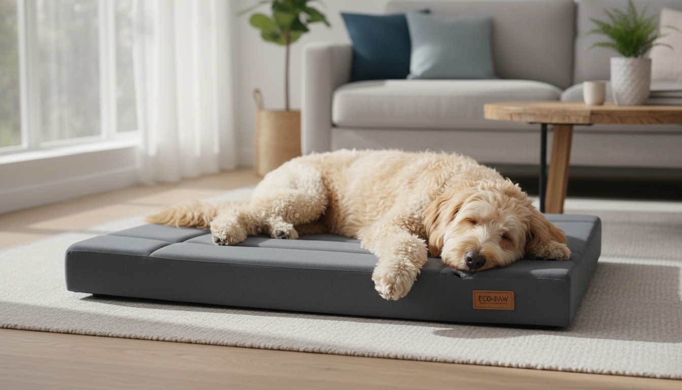 Flat Bed for Dogs - King Wuff orthopedic comfort
