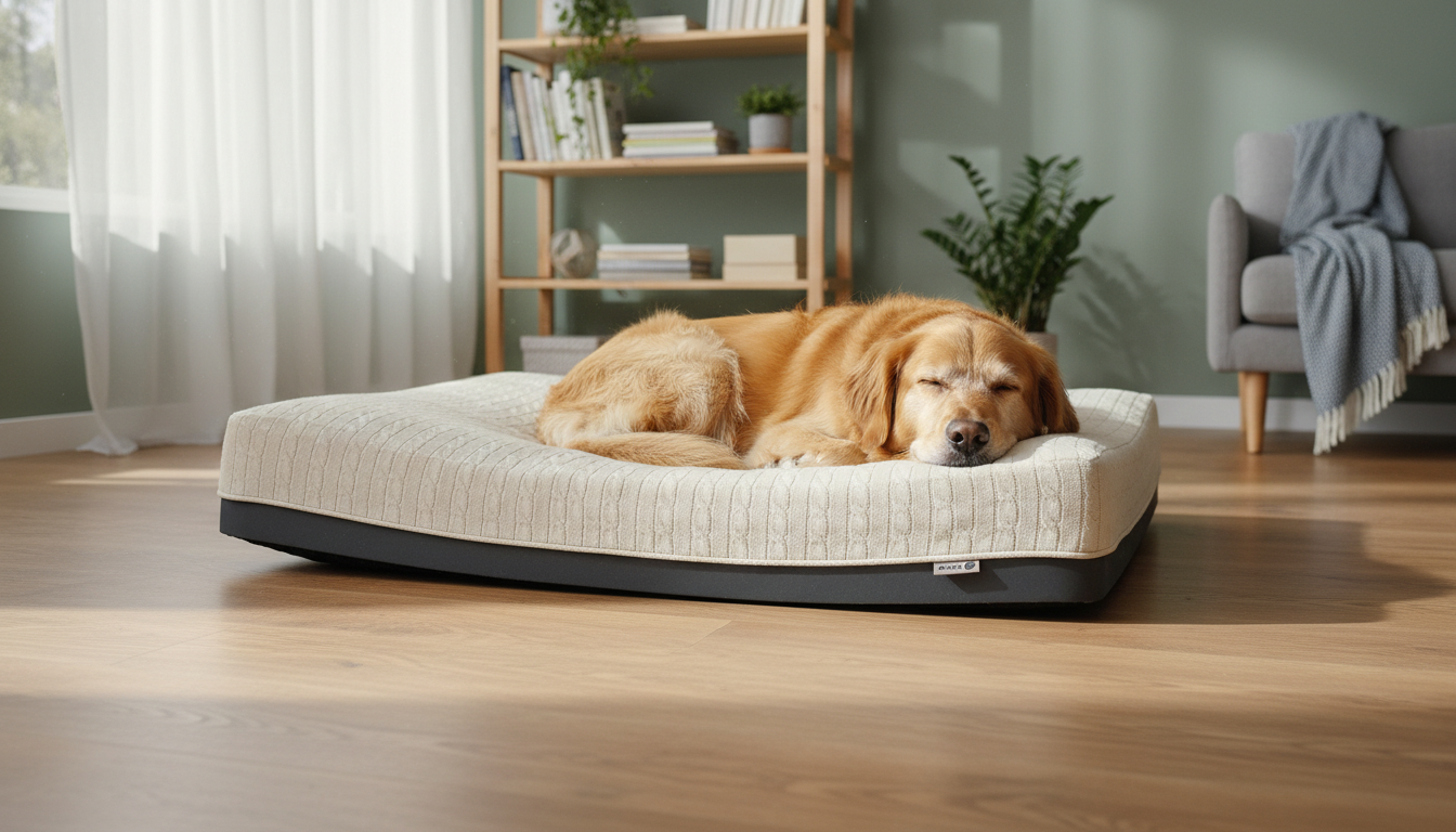 Plush Pad Dog Bed Mattress for Pet Comfort