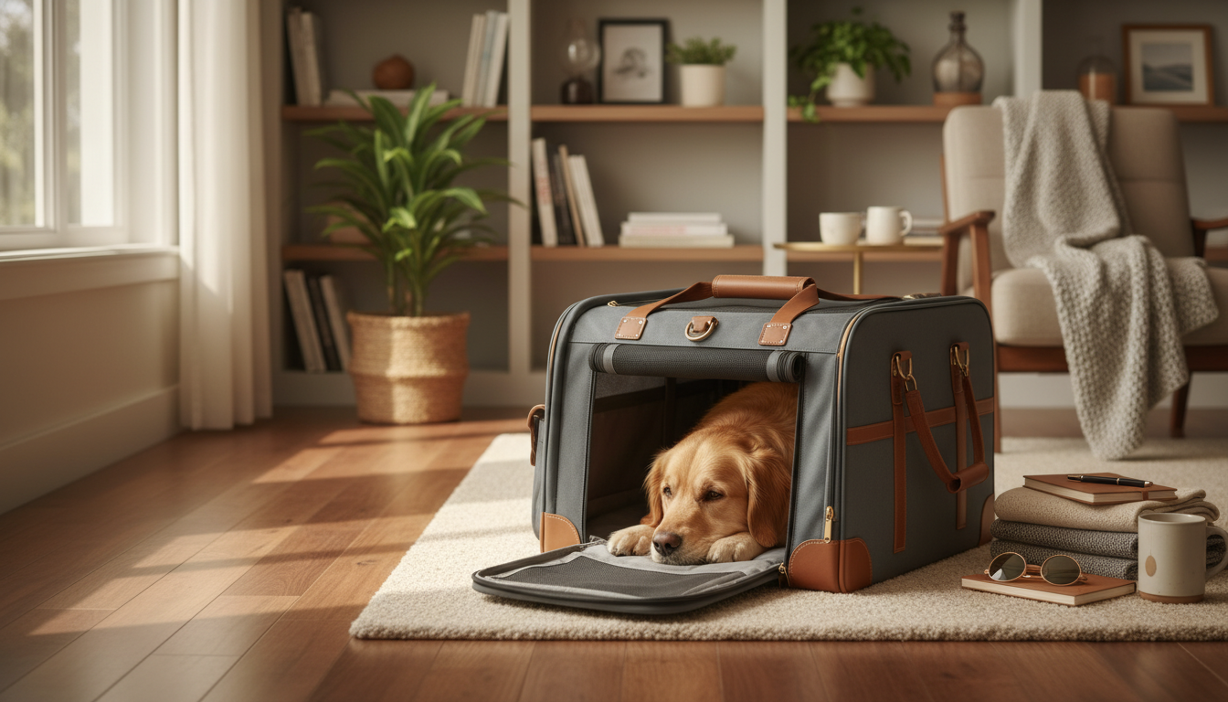 How to Travel with a Large Dog on an Airplane