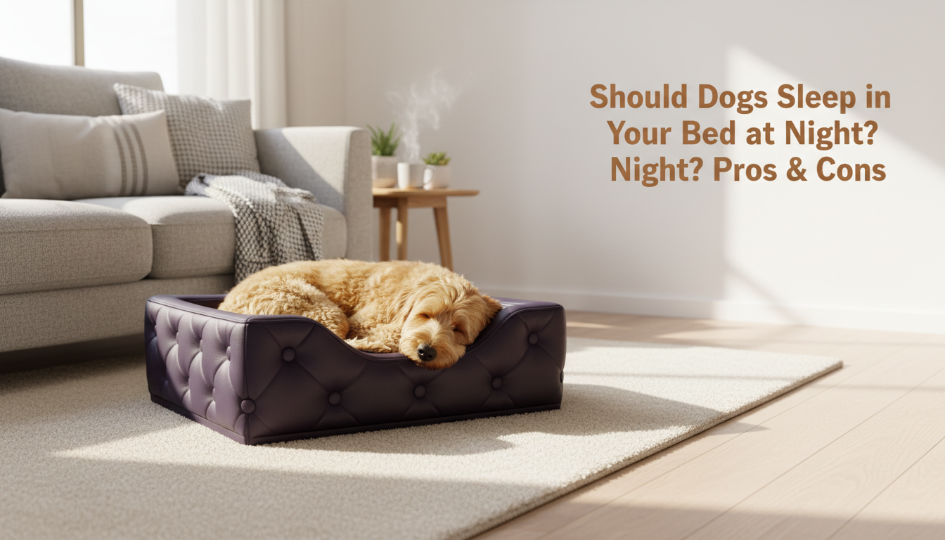 Should Dogs Sleep in Your Bed at Night? Pros & Cons