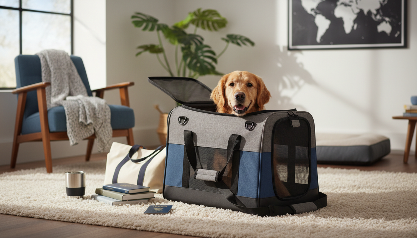 How to Travel With a Large Dog: Car & Flight Tips