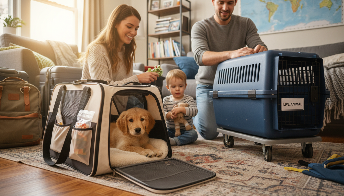 Pet Carriers on Planes: Cabin vs Cargo Rules