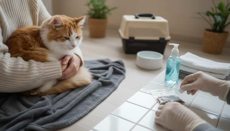 Cuddling a Cat With Worms: Safe Steps & Hygiene