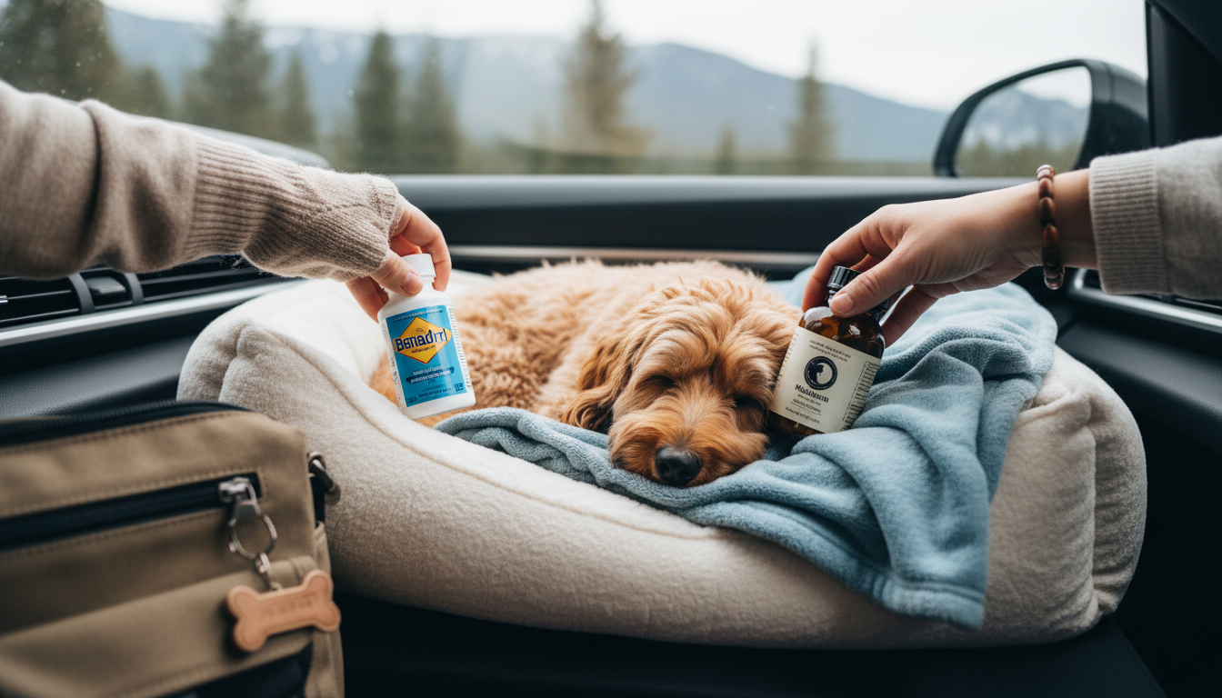 Benadryl vs Melatonin for Dogs: Vet-Safe Guidance