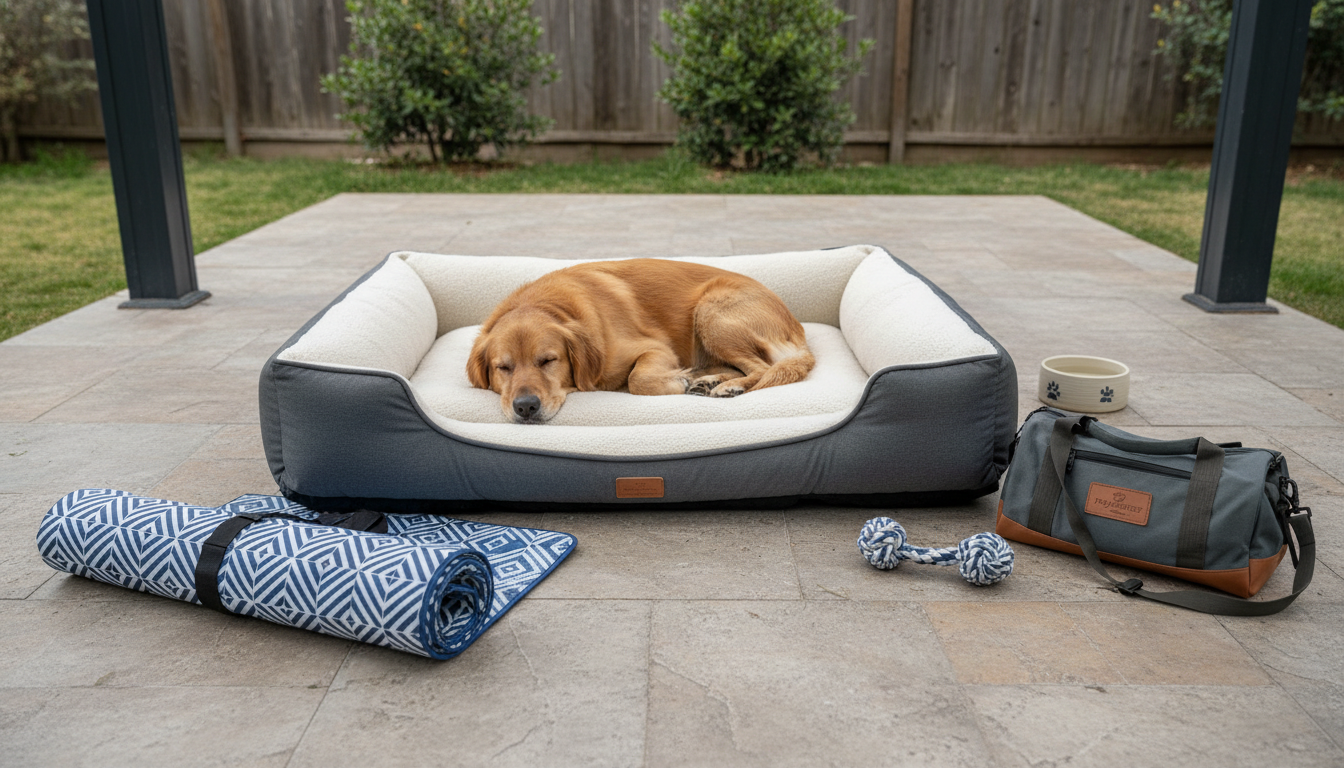 Can a Dog Bed Go Outside? Safe Setup & Best Materials