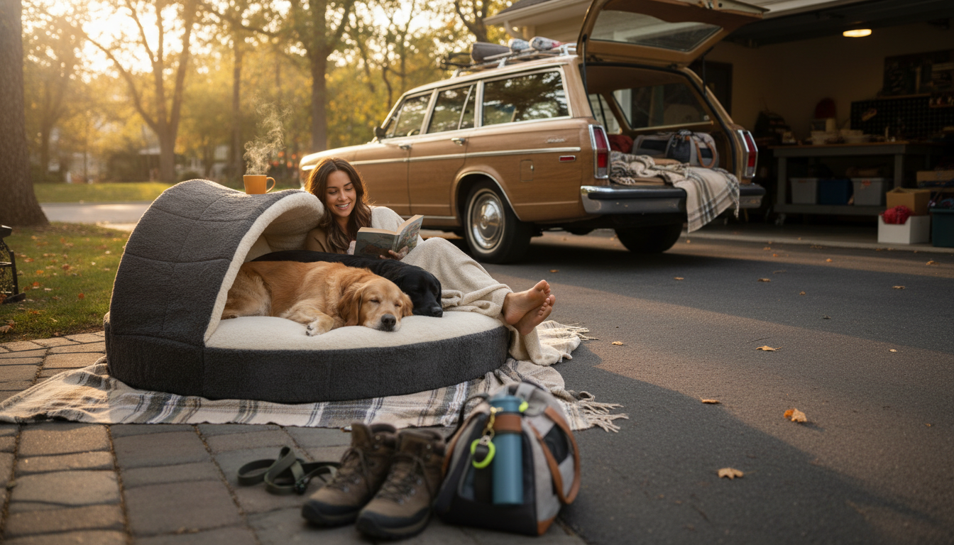 Dog Beds for People? Cozy Cave Loungers Explained