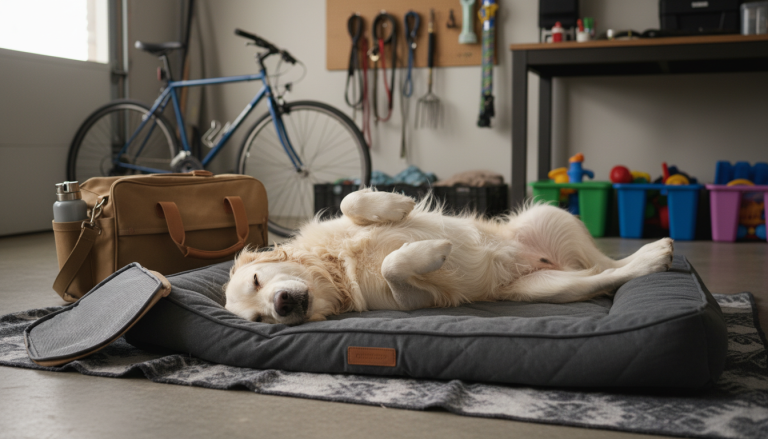 Dog Sleeping on His Back: A Trust Sign or Just Comfort?