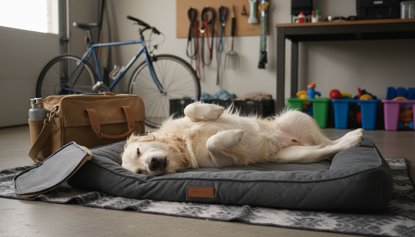 Dog Sleeping on His Back: A Trust Sign or Just Comfort?
