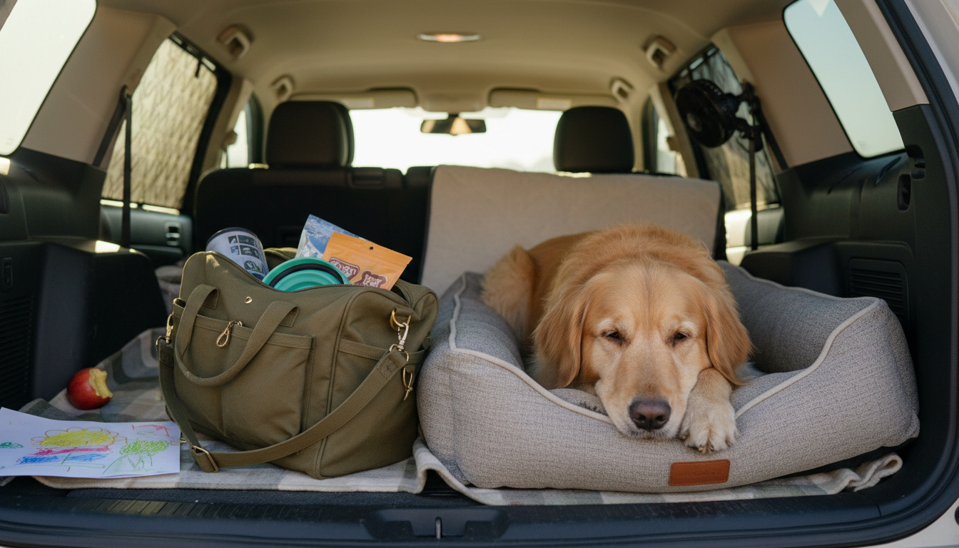 Stop Dog Panting in the Car: Cool, Calm Travel Tips