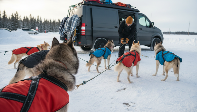 How Sled Dogs Stay Warm in Extreme Cold