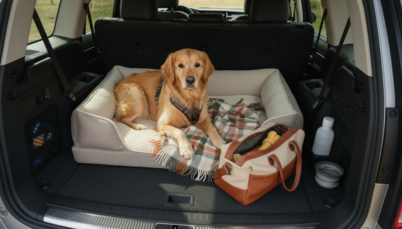 Long-Distance Car Travel Tips for Large Dogs