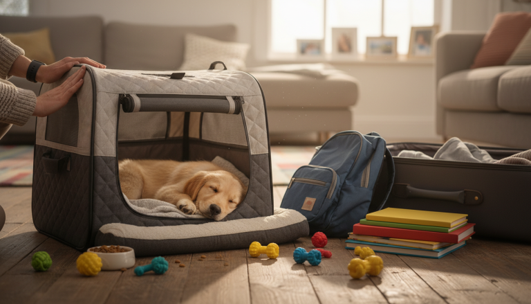 12-Week-Old Puppy Crate Time: How Long Is Safe?