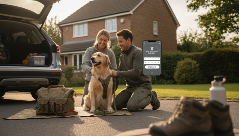 Dog Walk Time Calculator: Find the Right Daily Minutes