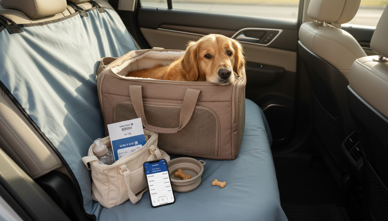 United Airlines Pet Fee: In-Cabin Cost + Stopover Charges
