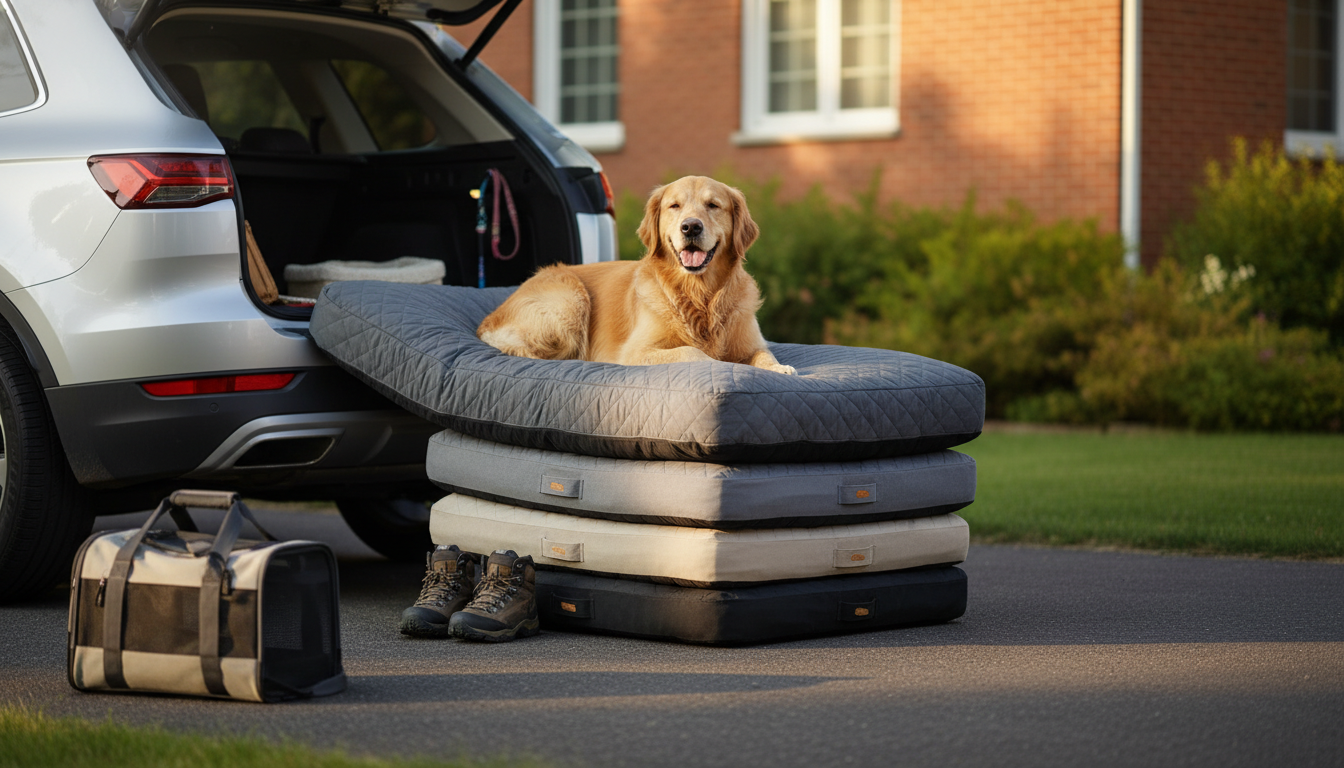 Orthopedic Dog Bed Thickness: 3–6 Inches (By Size)