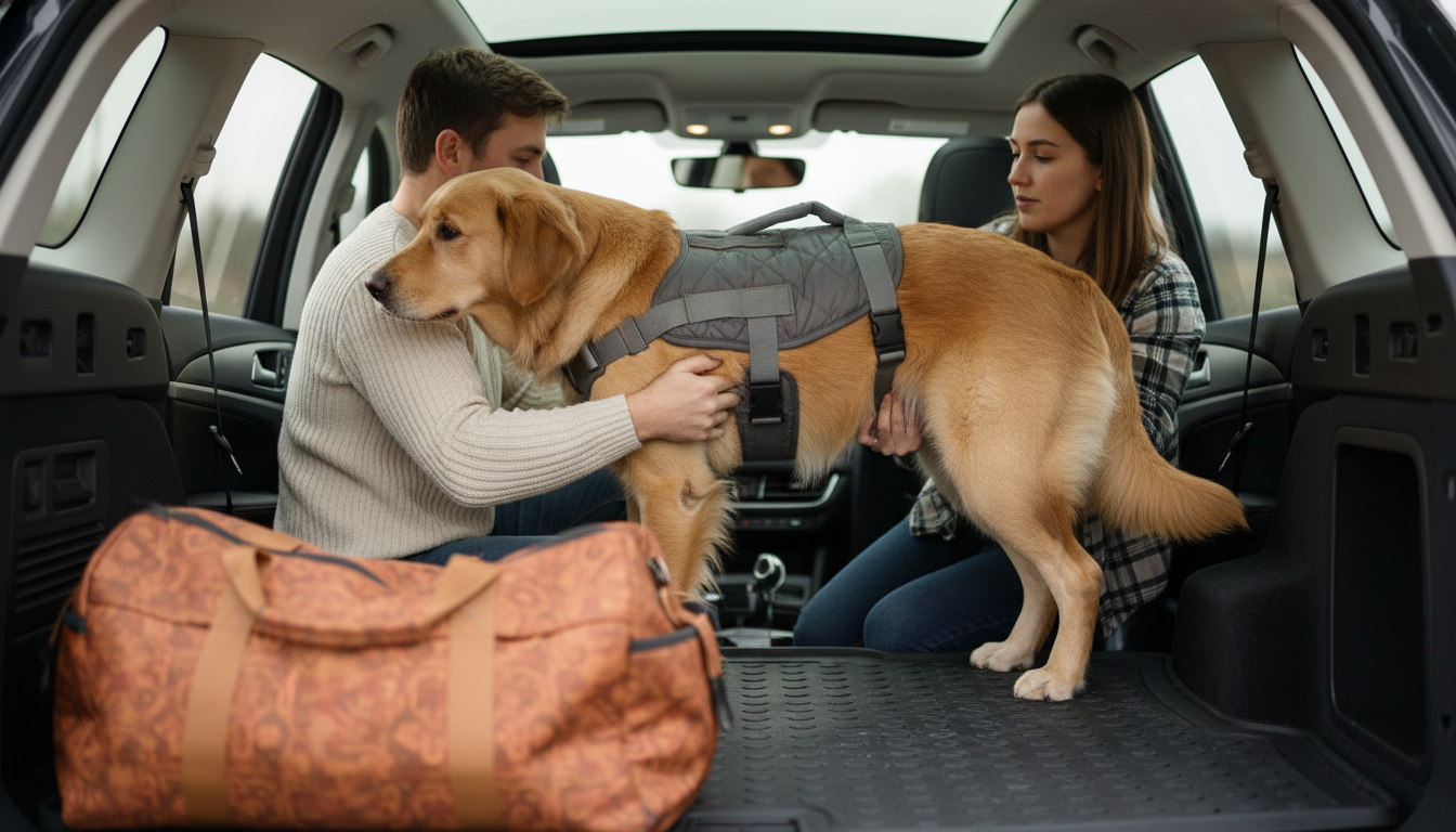 Safely Carry a 100-Pound Dog: Harness, Sling, or 2-Person Lift