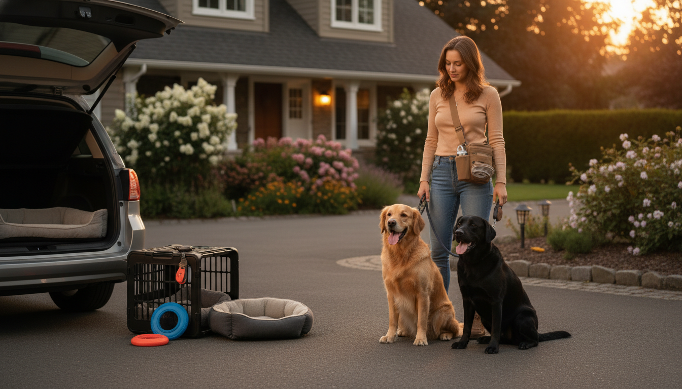 Carry Water on Dog Walks: Hands-Free, No-Spill Tips