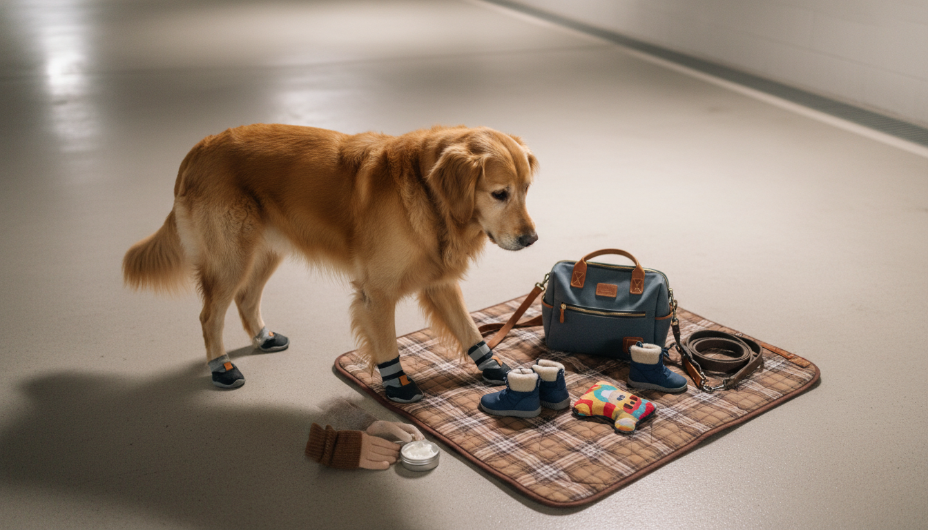 Keep Your Dog’s Paws Warm: Boots, Balm & Care