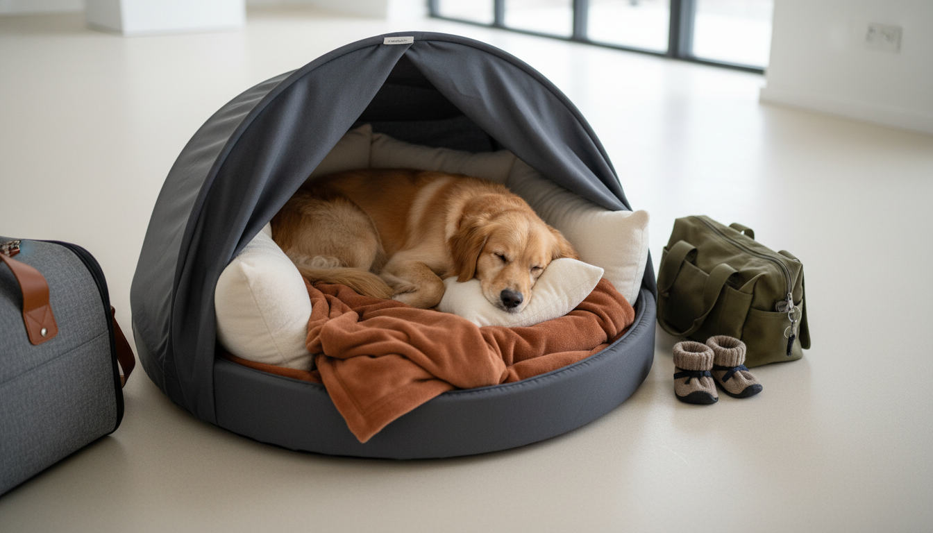 Create a Cozy Cave Bed: Canopy, Pillows & Warm Layers