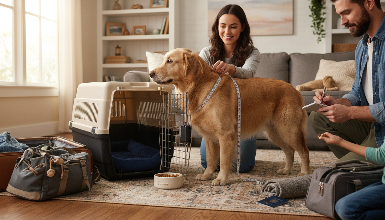 Airline Dog Crate Sizing: Measure Your Pup in 3 Steps