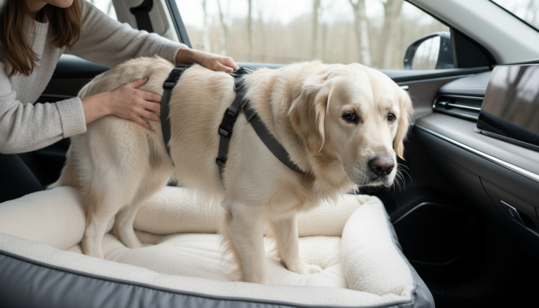 Safely Lift a Large Dog With Hip Pain (Step-by-Step)