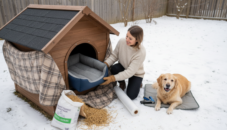 Winterize an Outdoor Dog House: 6 Cozy, Safe Steps