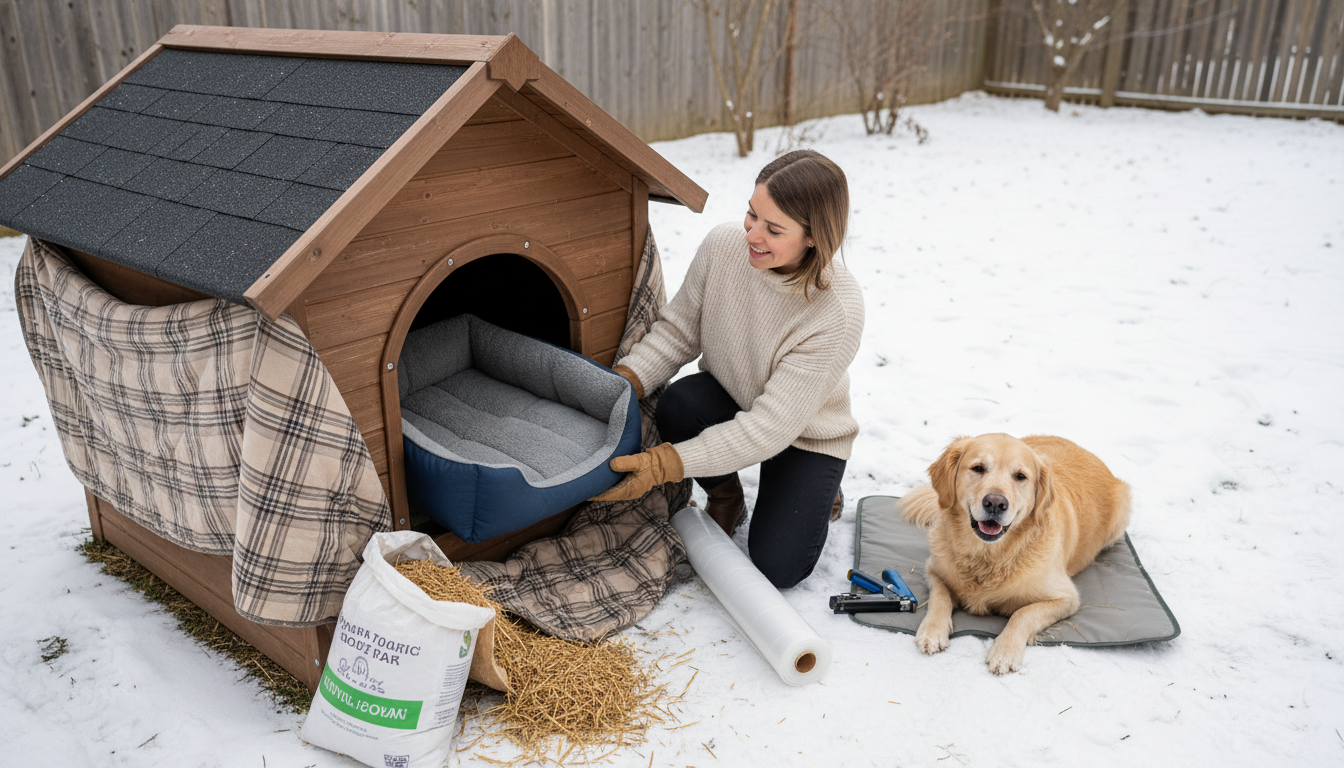 Winterize an Outdoor Dog House: 6 Cozy, Safe Steps