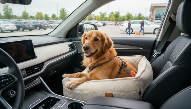 Dog in the Front Seat: Legal? Airbag & Safety Rules