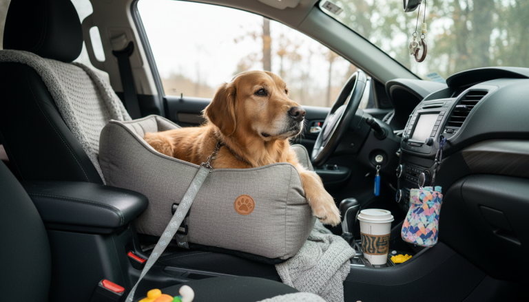 Dog in the Front Seat? Safety, Airbags, and Restraints