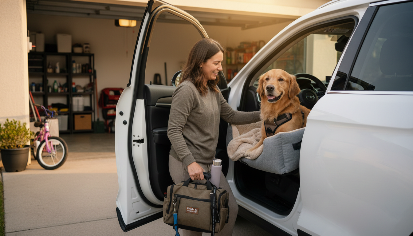 Dog in the Passenger Seat: Safety Tips & Airbag Risks