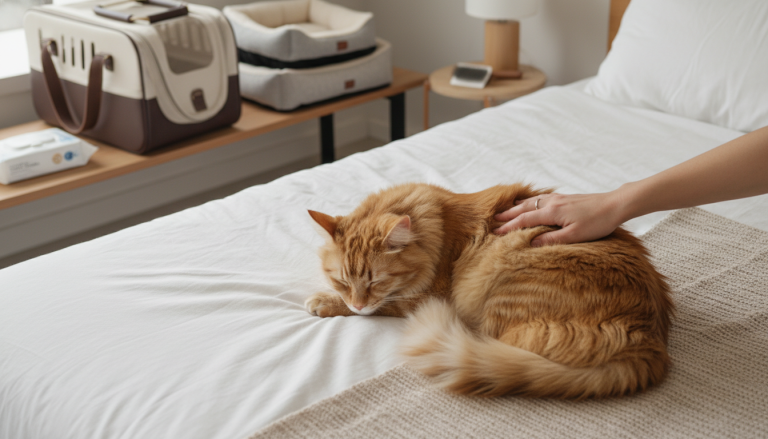 Cat on Your Bed: Hygiene Risks and How to Stay Clean
