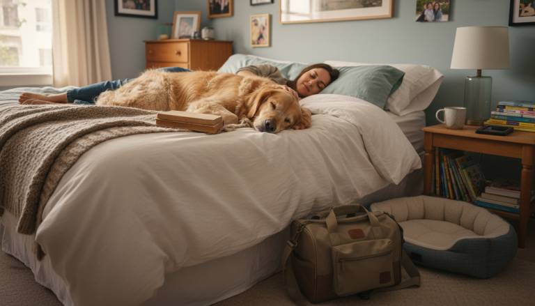 Letting Your Dog Sleep With You: Weird or Normal?