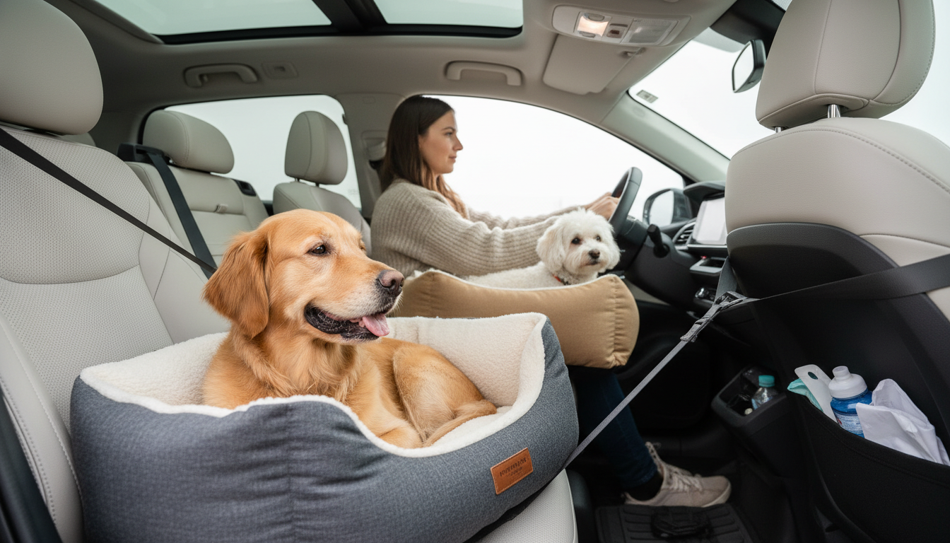 Front Seat vs Back Seat: Safest Spot for Dogs in Cars