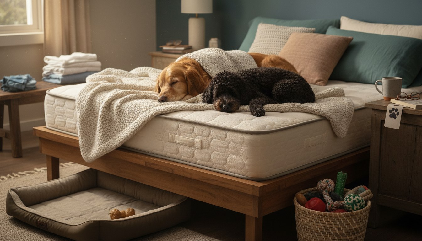 Dogs on Mattresses: Reddit Pros, Cons, and Clean Tips