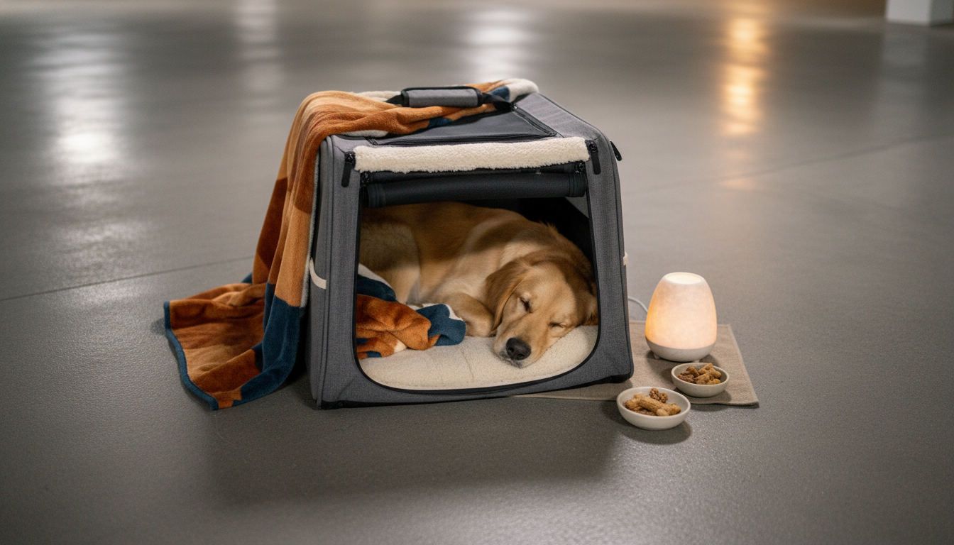 Help Your Dog Sleep Overnight: Safe Calming Options