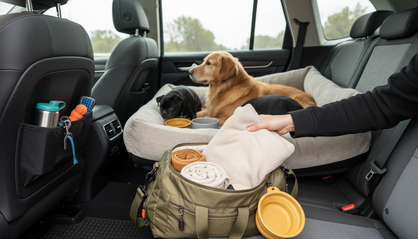 Long Car Rides With Dogs: What to Pack and Use