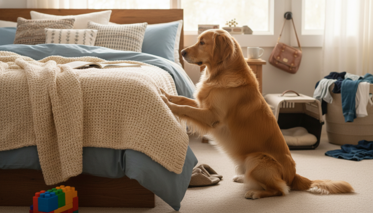 Why Dogs Scratch Your Bed: Normal vs Problem Signs