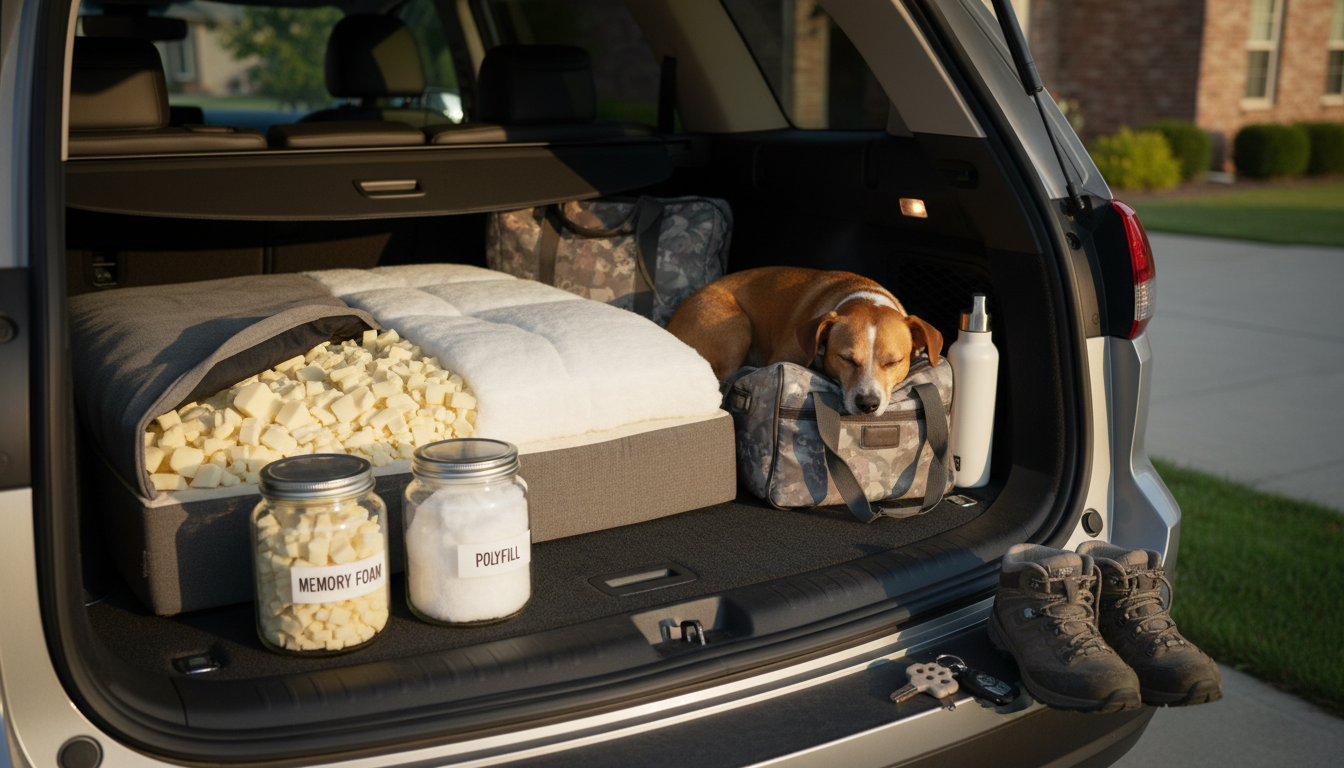 Best Dog Bed Filling: Foam vs Polyfill Explained