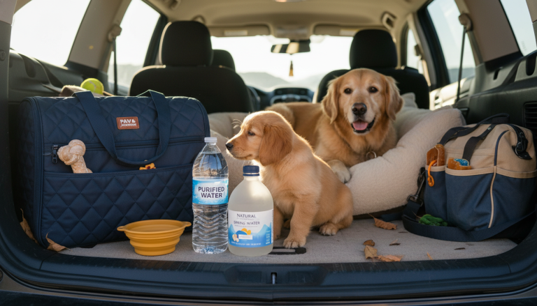 Safest Bottled Water for Dogs: Purified vs Spring