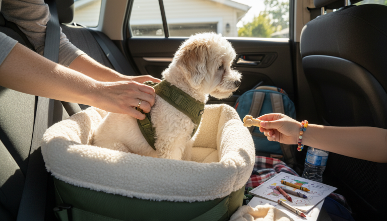 Safest Car Travel for Small Dogs: Harness or Carrier
