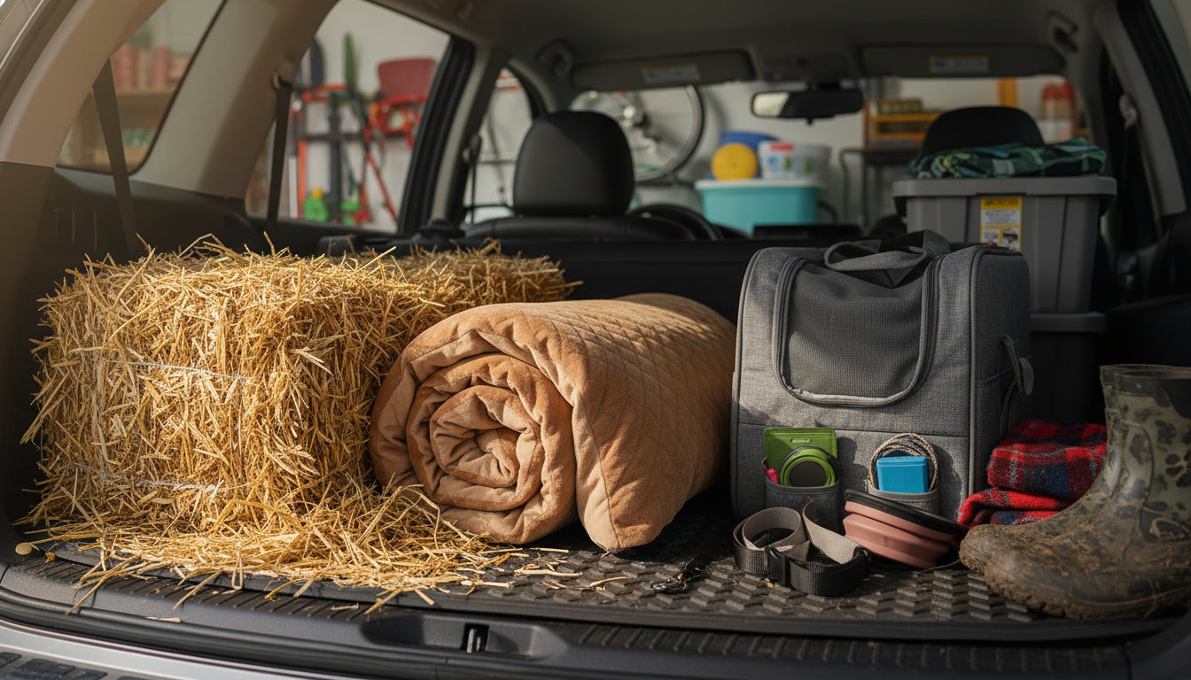 Warmest Bedding for Outdoor Animals: Why Straw Wins