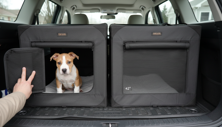 Pitbull Puppy Crate Size: 36 vs 42 Inches (Guide)