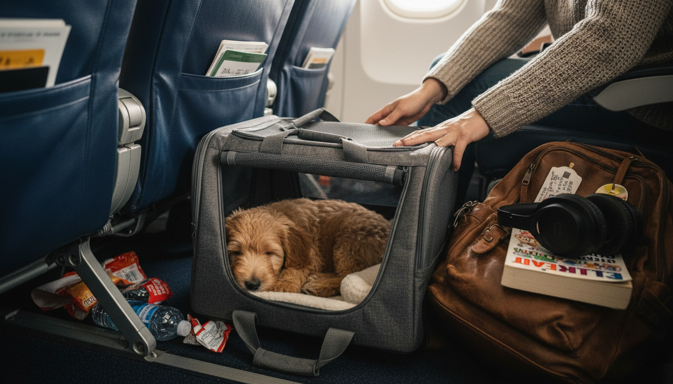Airline Pet Carrier Sizes: What Fits Under the Seat?