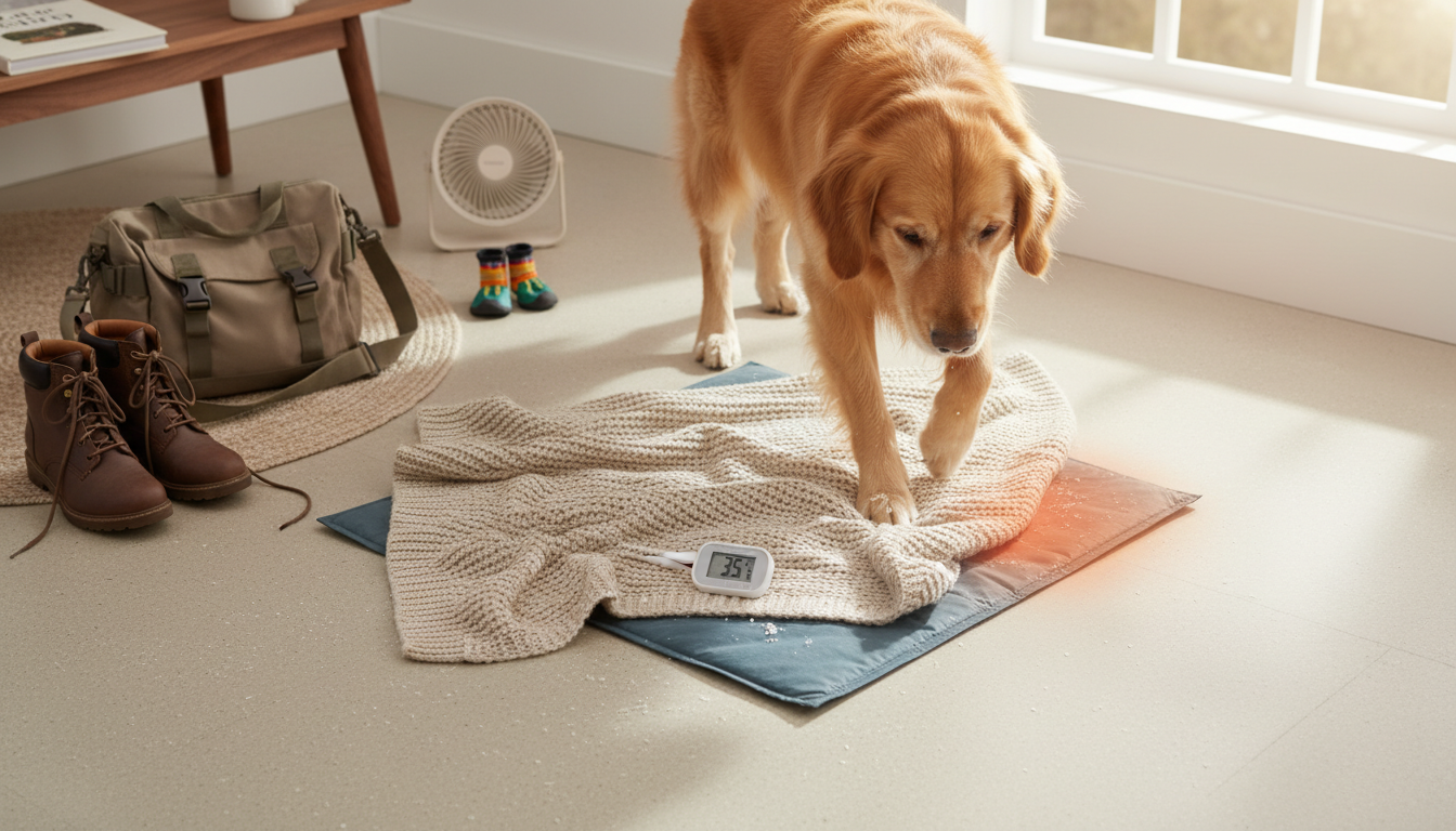 Dog Paw Temperature Limits: Safe Hot & Cold Walking