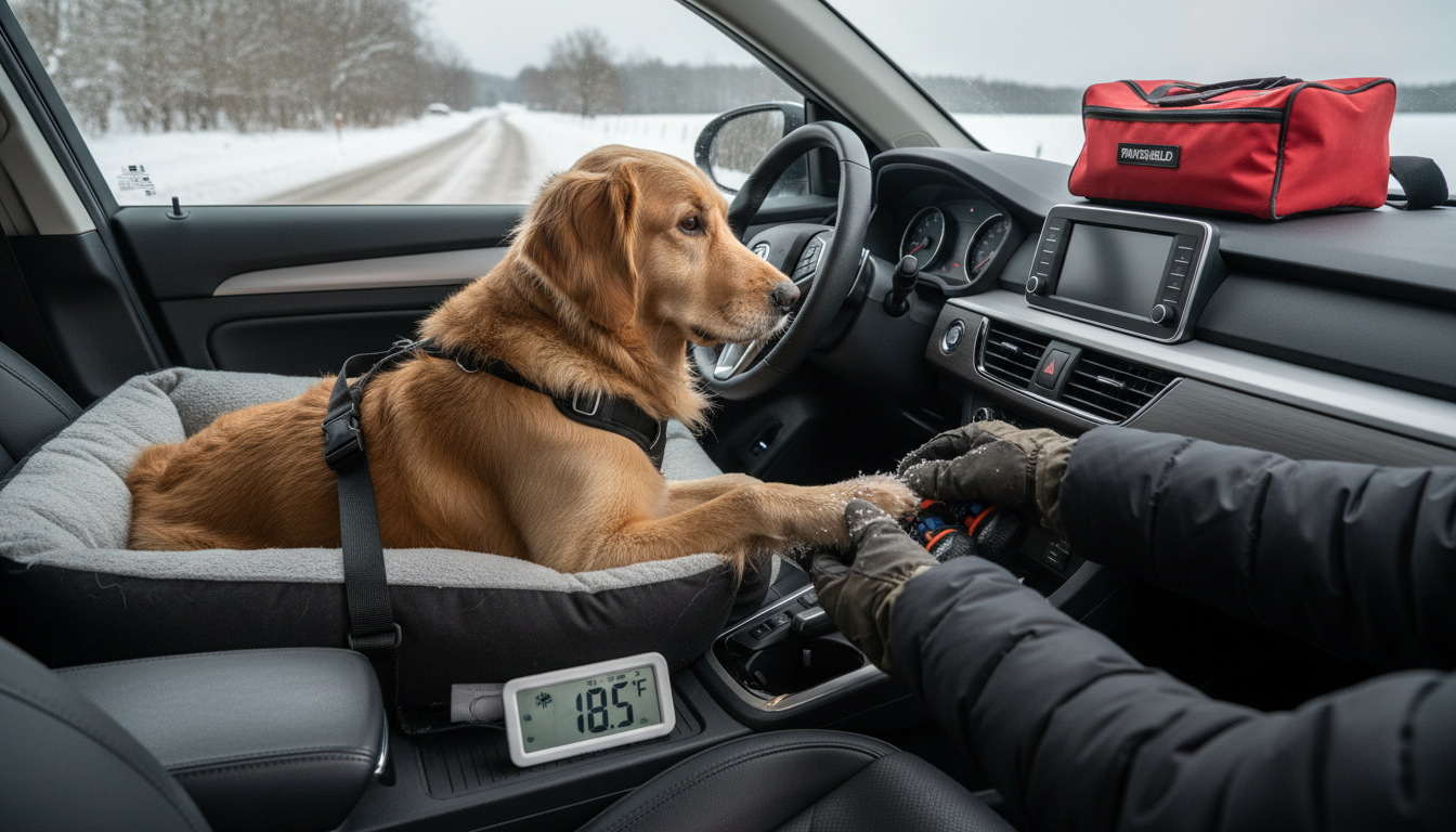 Dog Paw Cold-Weather Limits: 32°F, 20°F, 0°F