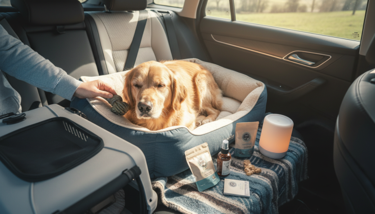 Calming a Dog for Car Rides: Safe Options That Help