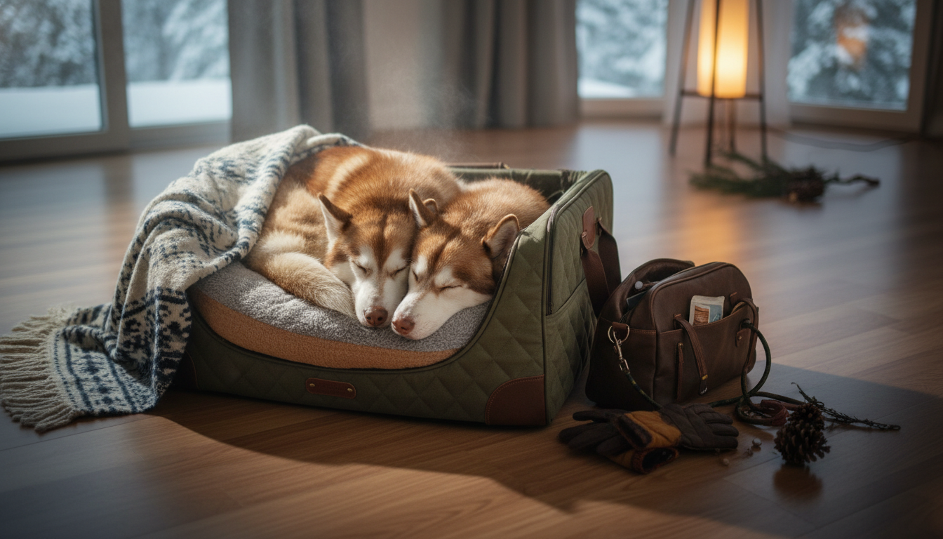 How the Sled Dogs Sleep Warm in Call of the Wild