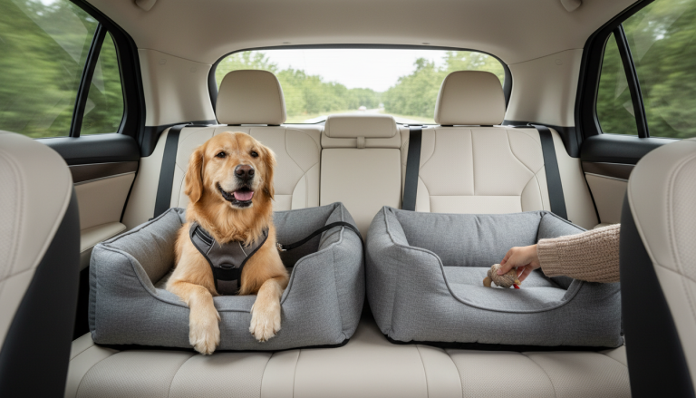 Safest Place for Your Dog in the Car (Back Seat Tips)
