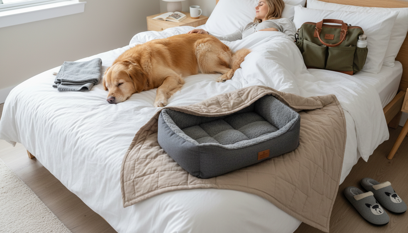 Dogs in Bed: Sleep, Hygiene, and Behavior Concerns
